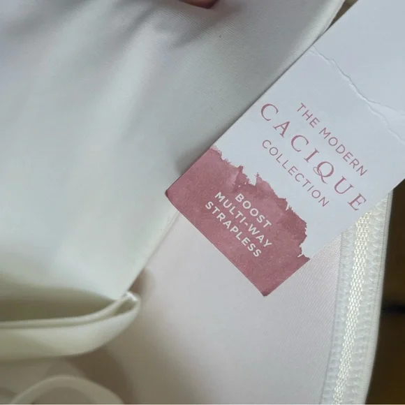 Strapless Dress Season! Cacique Boost Collection Bra- Multiway Strapless 46DD - Picture 9 of 9